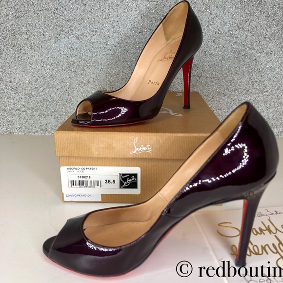 Christian Louboutin peep toe pumps - Picture 7 of 7